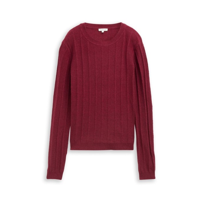 Tom Tailor trui uni Burgundy